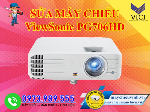 Sửa máy chiếu ViewSonic PG706HD uy tín giá rẻ