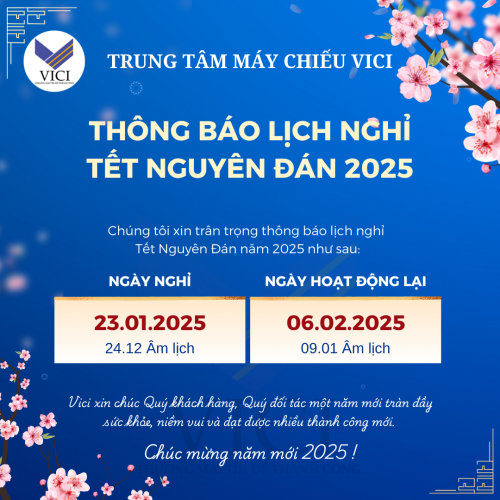 Thông báo lịch nghỉ Tết Nguyên Đán 2025