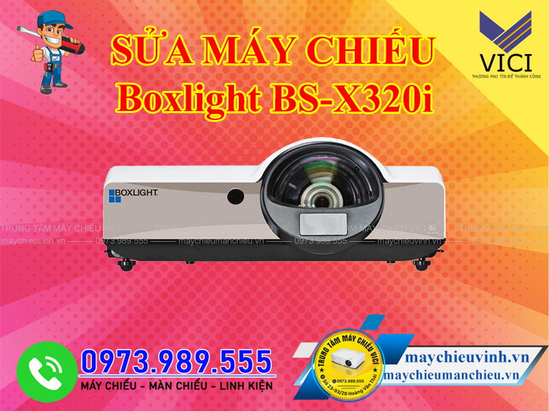 Sửa máy chiếu Boxlight BS X320i