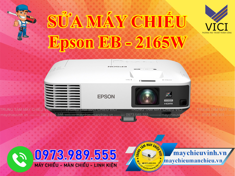 Sửa máy chiếu Epson EB 2165w tại Vici