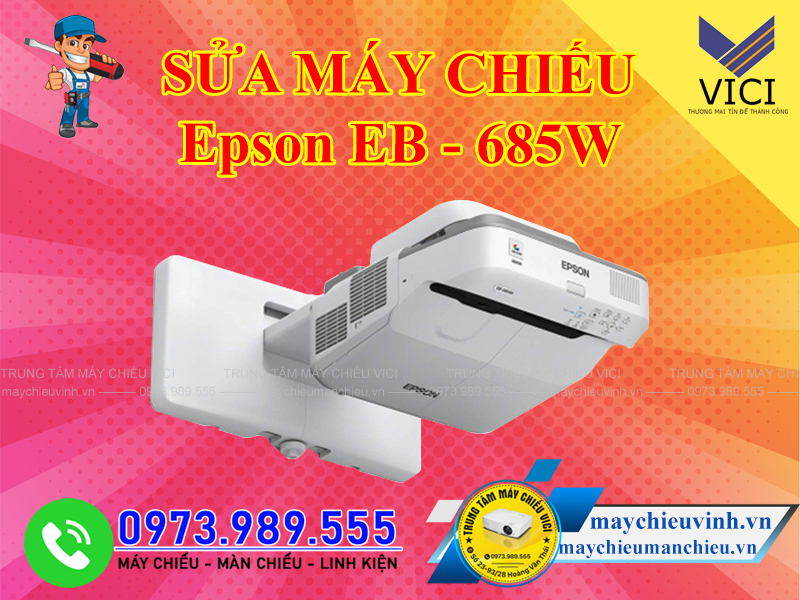Sửa máy chiếu Epson EB 685W