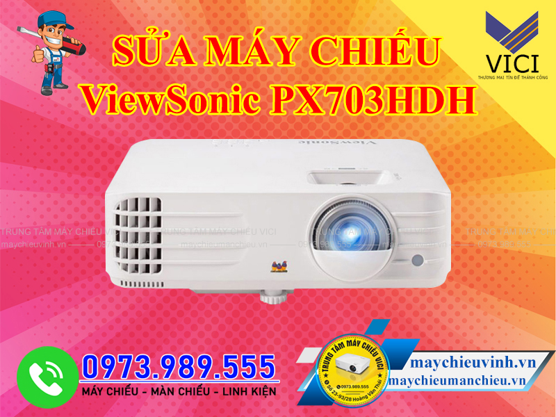 Sửa máy chiếu ViewSonic PX703HDH 