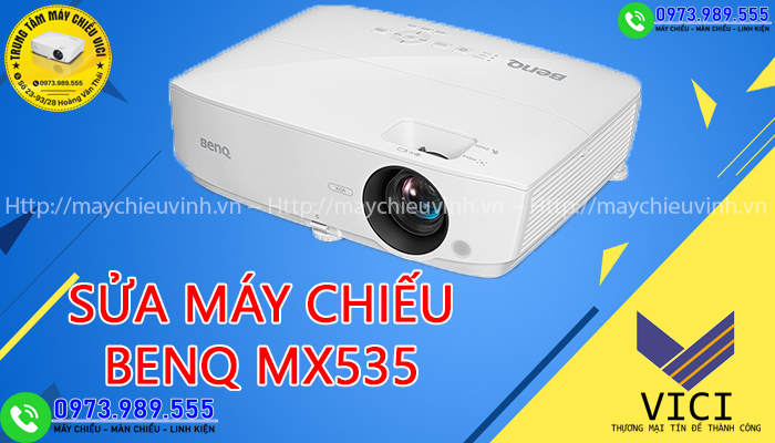 sửa máy chiếu benq mx535