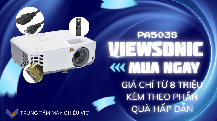 giá máy chiếu viewsonic pa503s