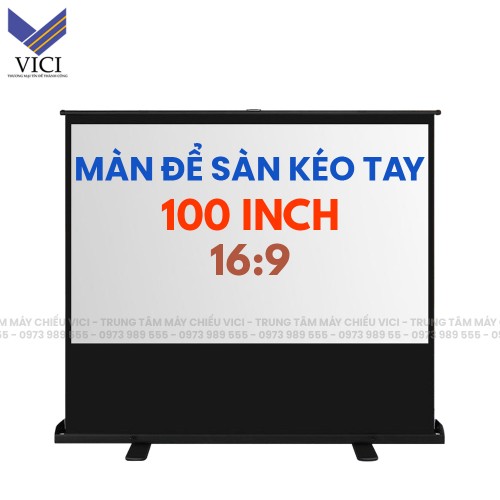 Màn chiếu để sàn 100inch Apollo ATV100TS