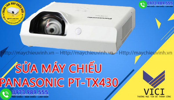 Sửa Máy Chiếu Panasonic PT-TX430 Tại Trung Tâm Máy Chiếu VICI