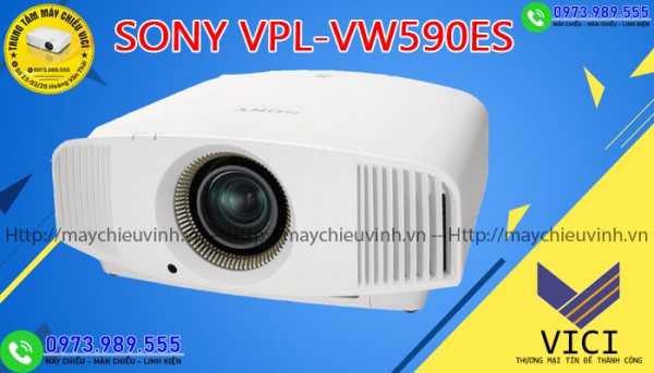 Máy chiếu 4K Sony VPL-VW590ES Độ Sáng Cao 4K-1800 Lumen . Được phân phối bởi Trung Tâm Máy Chiếu VICI