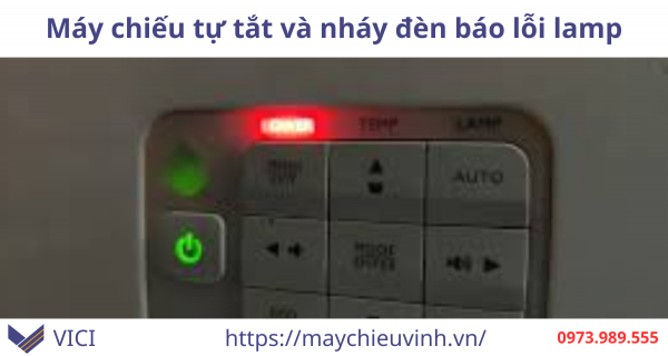 Máy Chiếu Tự Tắt Và Nháy Đèn Báo Lỗi: Cách Đọc Mã Lỗi Chuẩn 100%